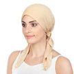 Ladies Arab  Baotou Solid Color Pullover Tail Hat