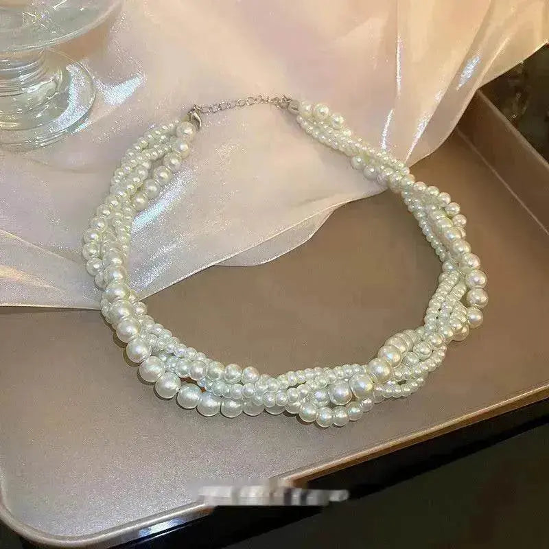 Ladies Fashion Multilayer Collarbone Necklace