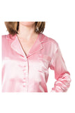 Women's Mulberry Silk Pajama Set Pink