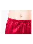 Women's Mulberry Silk Pajama Set Red