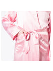 Women's Mulberry Silk Robe Pink