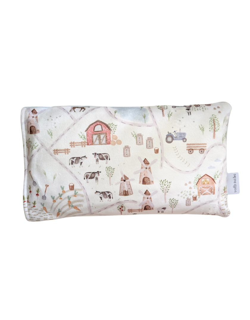 Children's pillowcase - Gedeon's farm - Veille sur toi