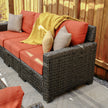 Laguna Point 4-Piece Wicker Outdoor Modular Conversational Set