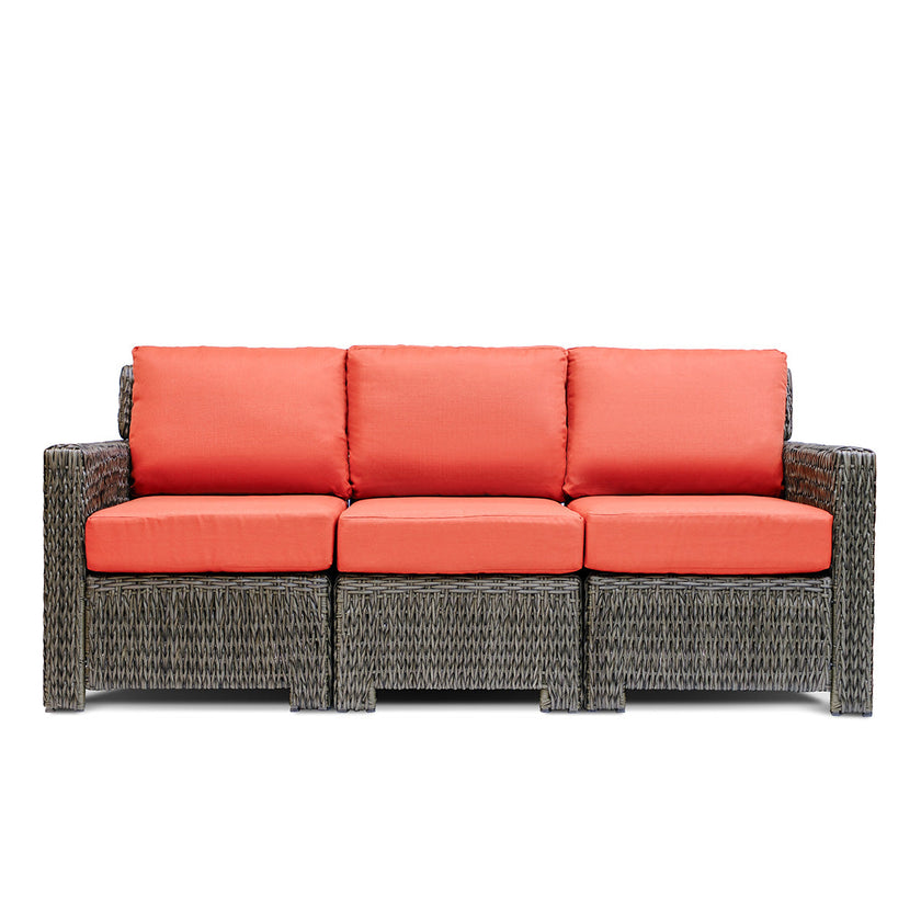 Laguna Point 4-Piece Wicker Outdoor Modular Conversational Set