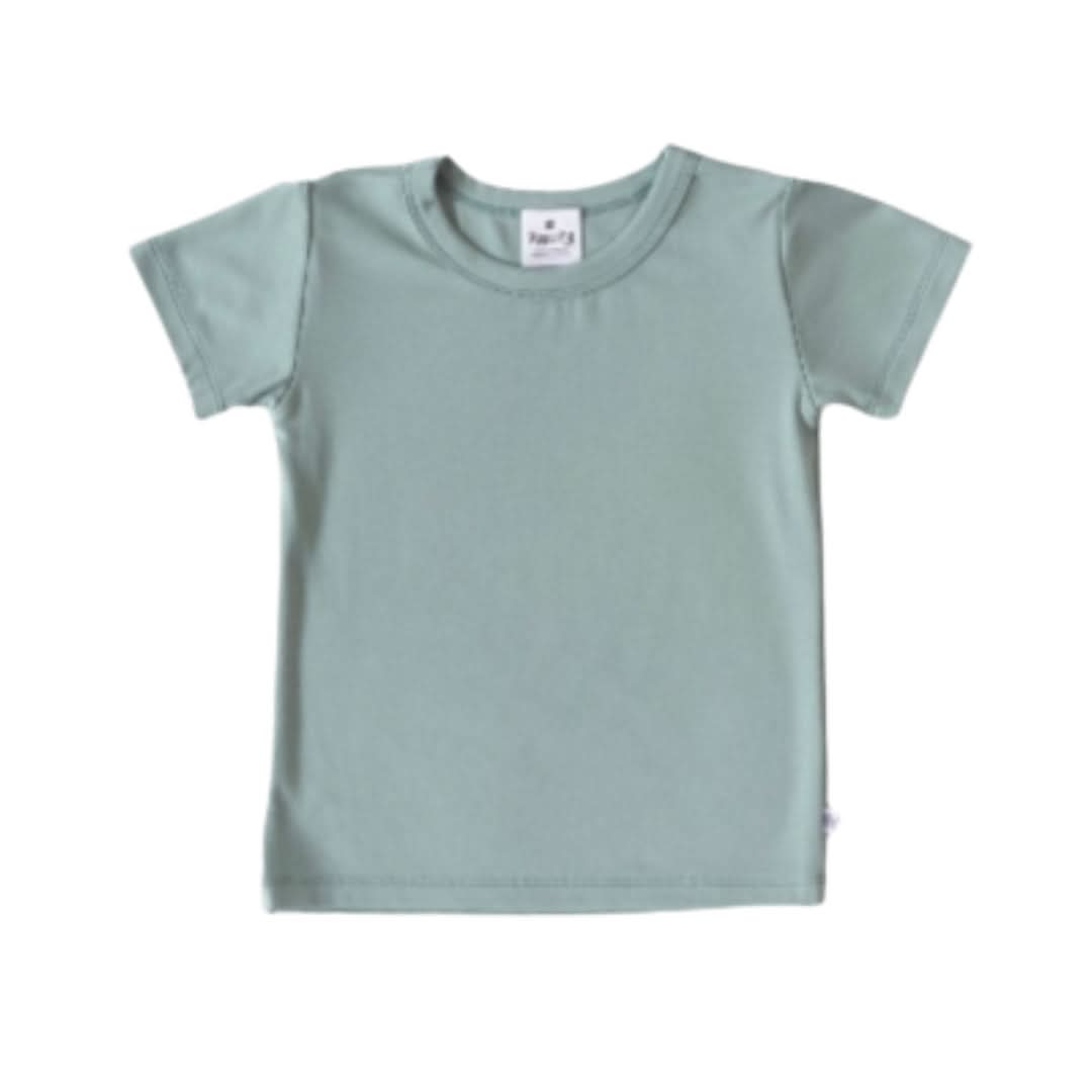 Baby/Kids' Bamboo T-Shirt | Leaf Green