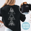 Lake Triangle Personalized Sweatshirt | Summer Apparel | Custom Apparel