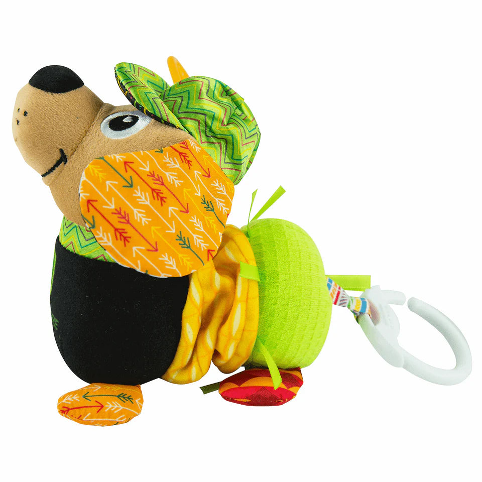 Lamaze - JOHN DEERE CORN E DOGG CLIP & GO