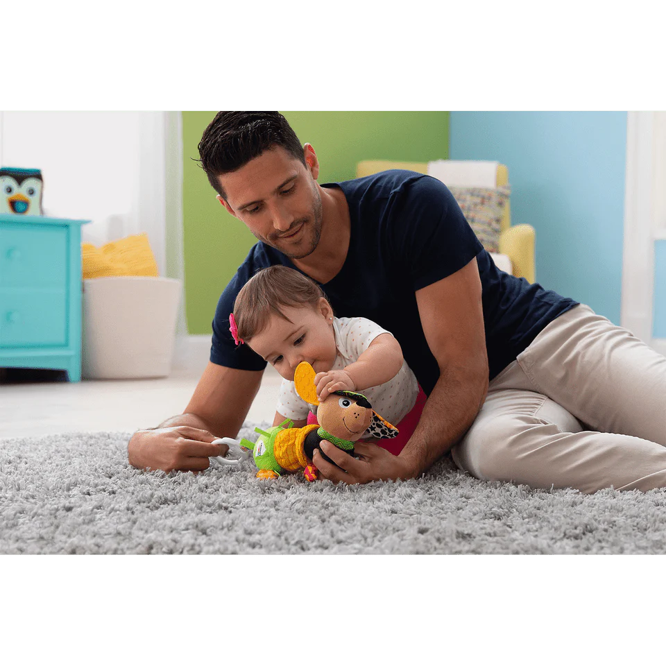Lamaze - JOHN DEERE CORN E DOGG CLIP & GO