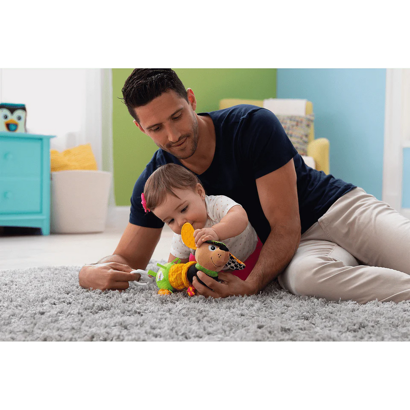Lamaze - JOHN DEERE CORN E DOGG CLIP & GO