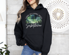 Land Of Living Skies Northern Lights Unisex Hoodie | Sask Apparel