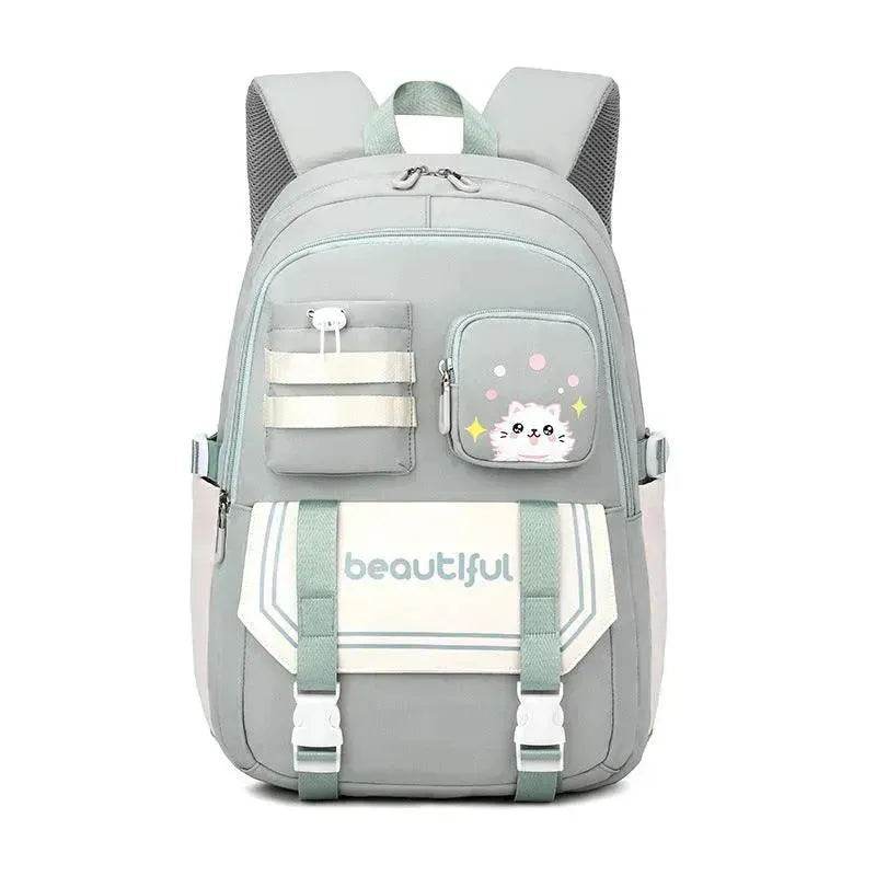 Large Capacity Schoolbag For Primary School Girls Cute