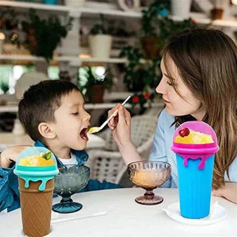 Large Capacity Slushy Cup - Homemade Juice & Smoothie Maker