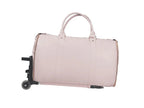 Large Capacity Trolley Travel Bag, Portable Folding Fitness Bag