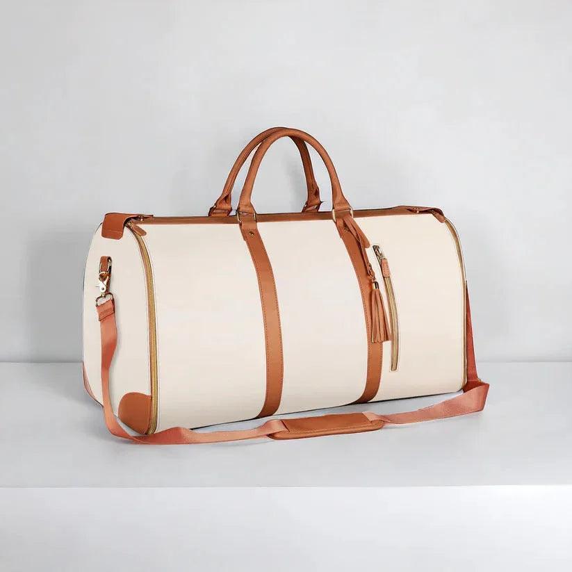 Large Capacity Trolley Travel Bag, Portable Folding Fitness Bag