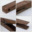 Large Wood Clothespin Bath Towel Holder