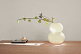 Lasi Vase Large - Vanilla - Ø25,5 x H30 cm