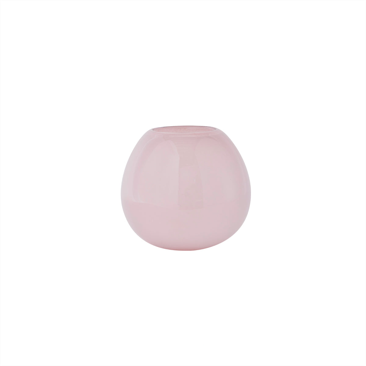 Lasi Vase Medium - Rose - Ø25 x H21,5 cm