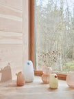 Lasi Vase Small - Taupe - Ø19,5 x H23 cm