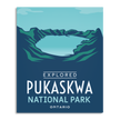 Pukaskwa National Park 'Explored' Poster, Canada Parks