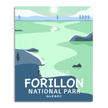 Forillon National Park 'Explored' Poster, Canada Parks