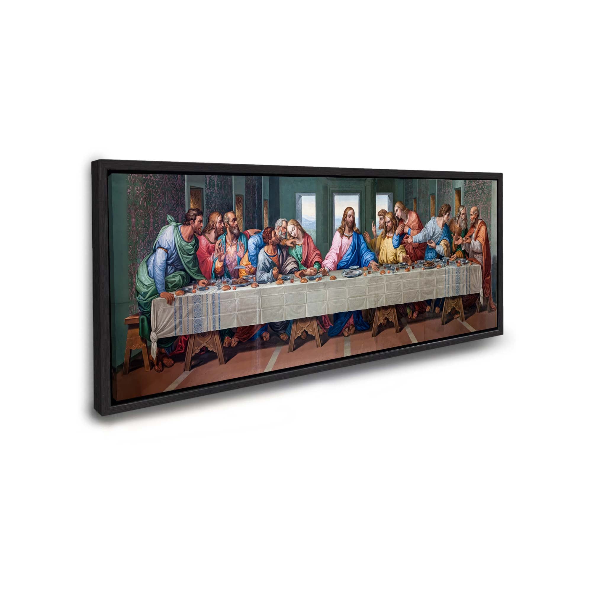 Last Supper Canvas- Wall Art- RGB varnish Canvas Print