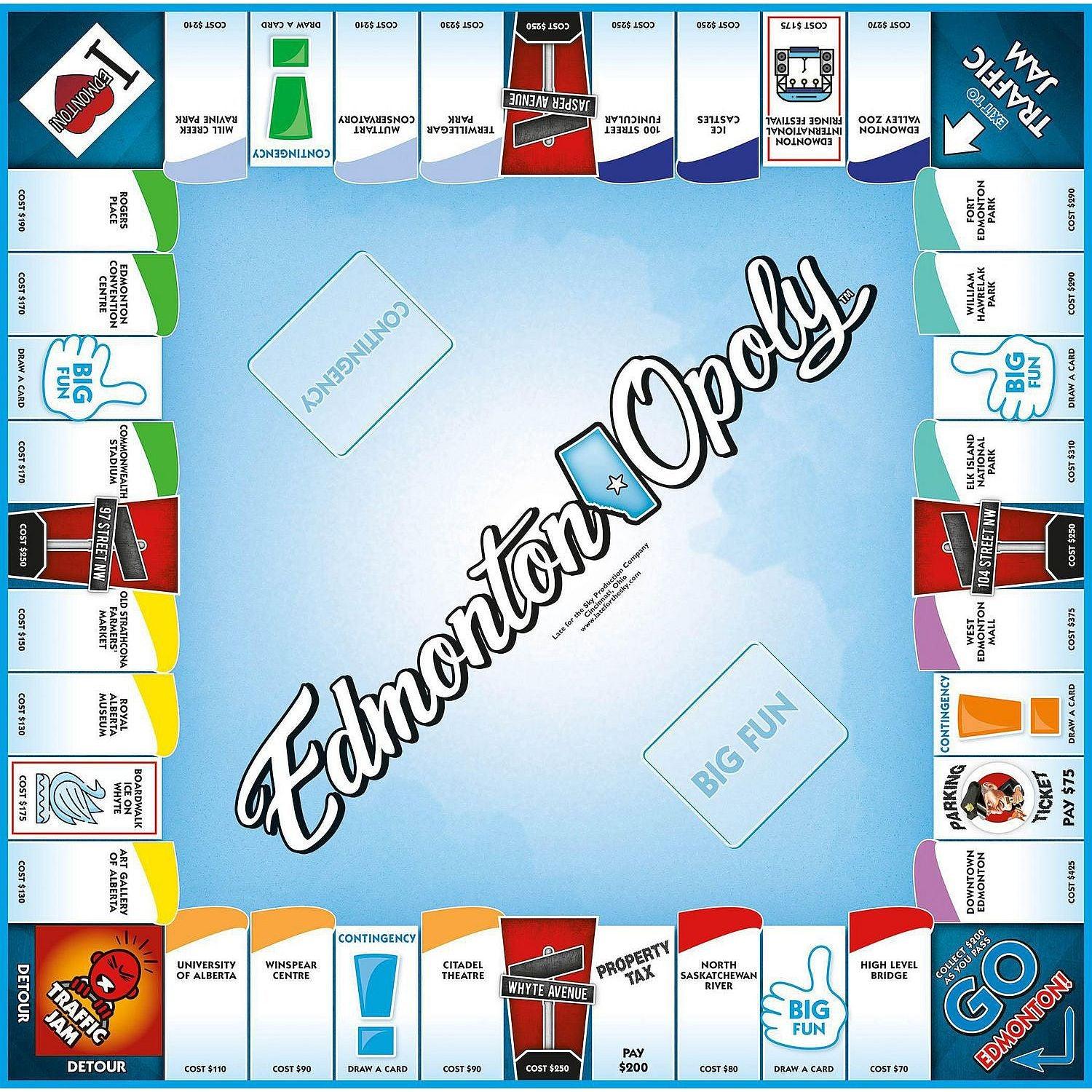 Late for the Sky - Edmonton - Opoly