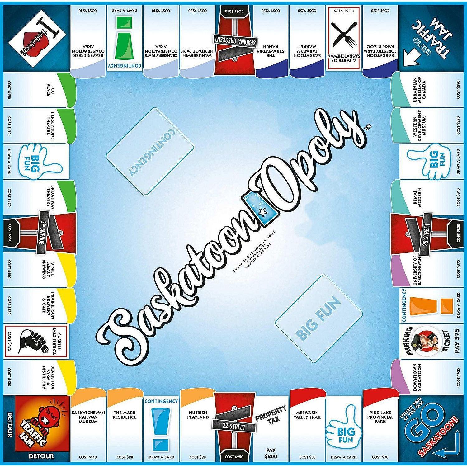 Late for the Sky - Saskatoon - Opoly