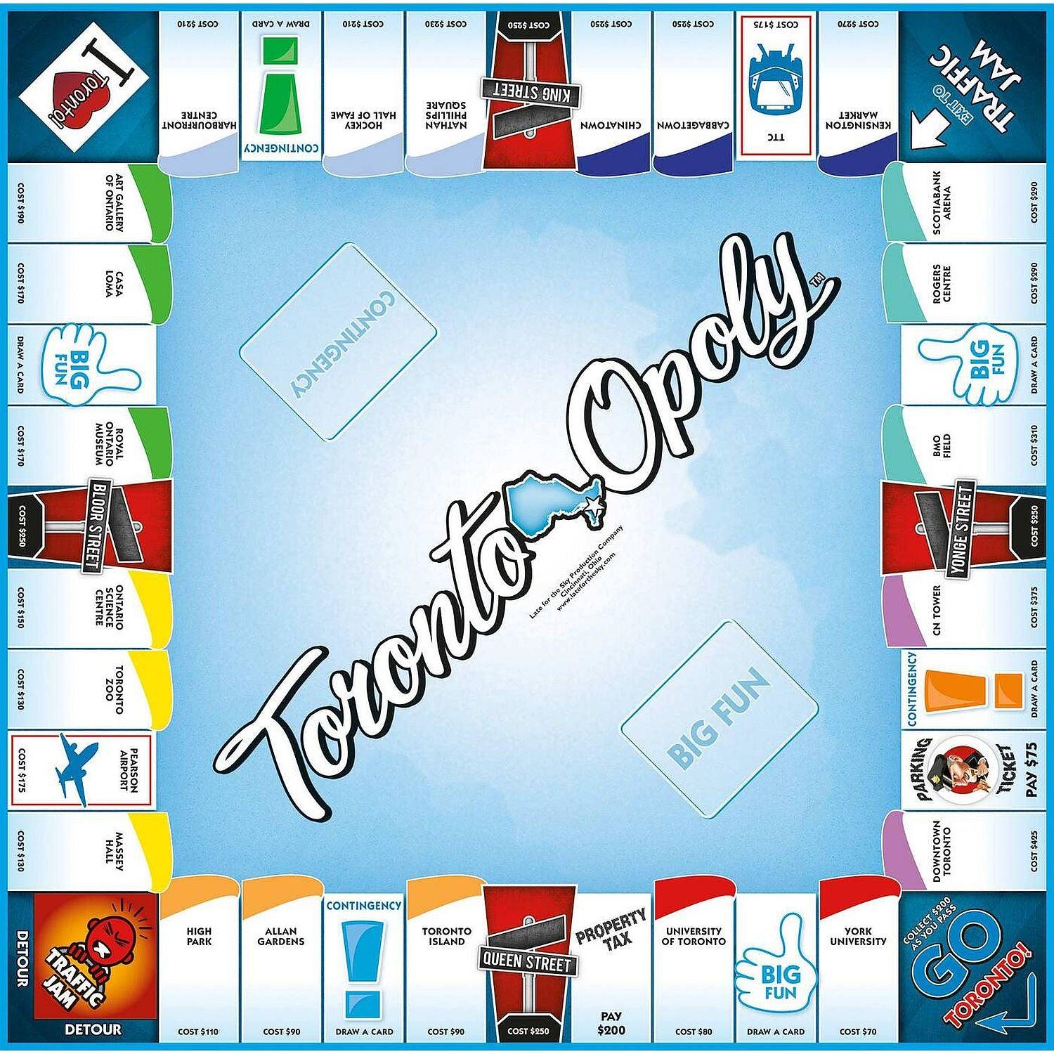 Late for the Sky - Toronto - Opoly