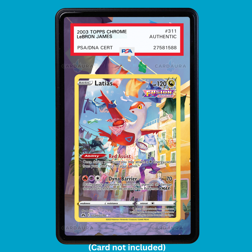Latias GG20/GG70 Crown Zenith (Graded) Display Case