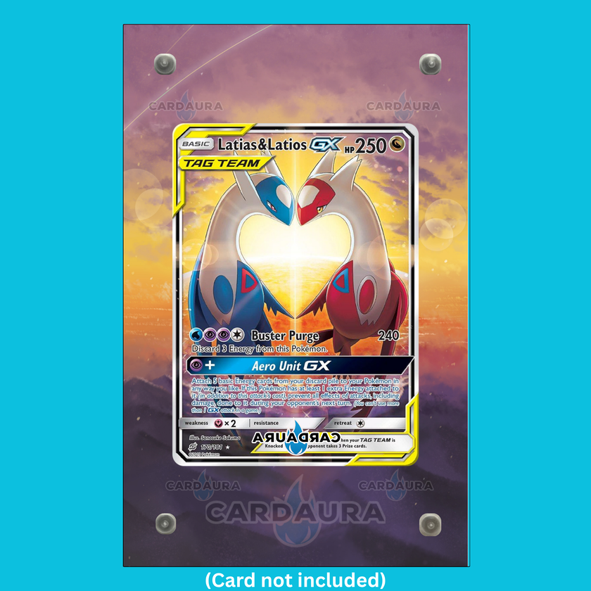 Latias and Latios GX 170/181 Team Up (Ungraded) Display Case