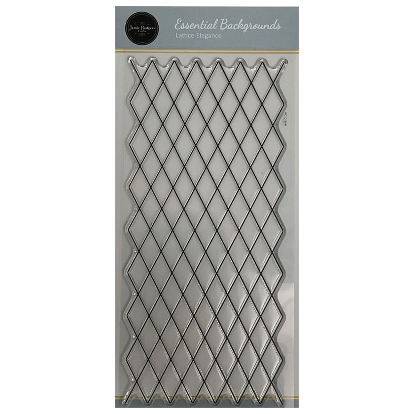Jamie Rodgers Crafts - Lattice Elegance DL Clear Stamp Set
