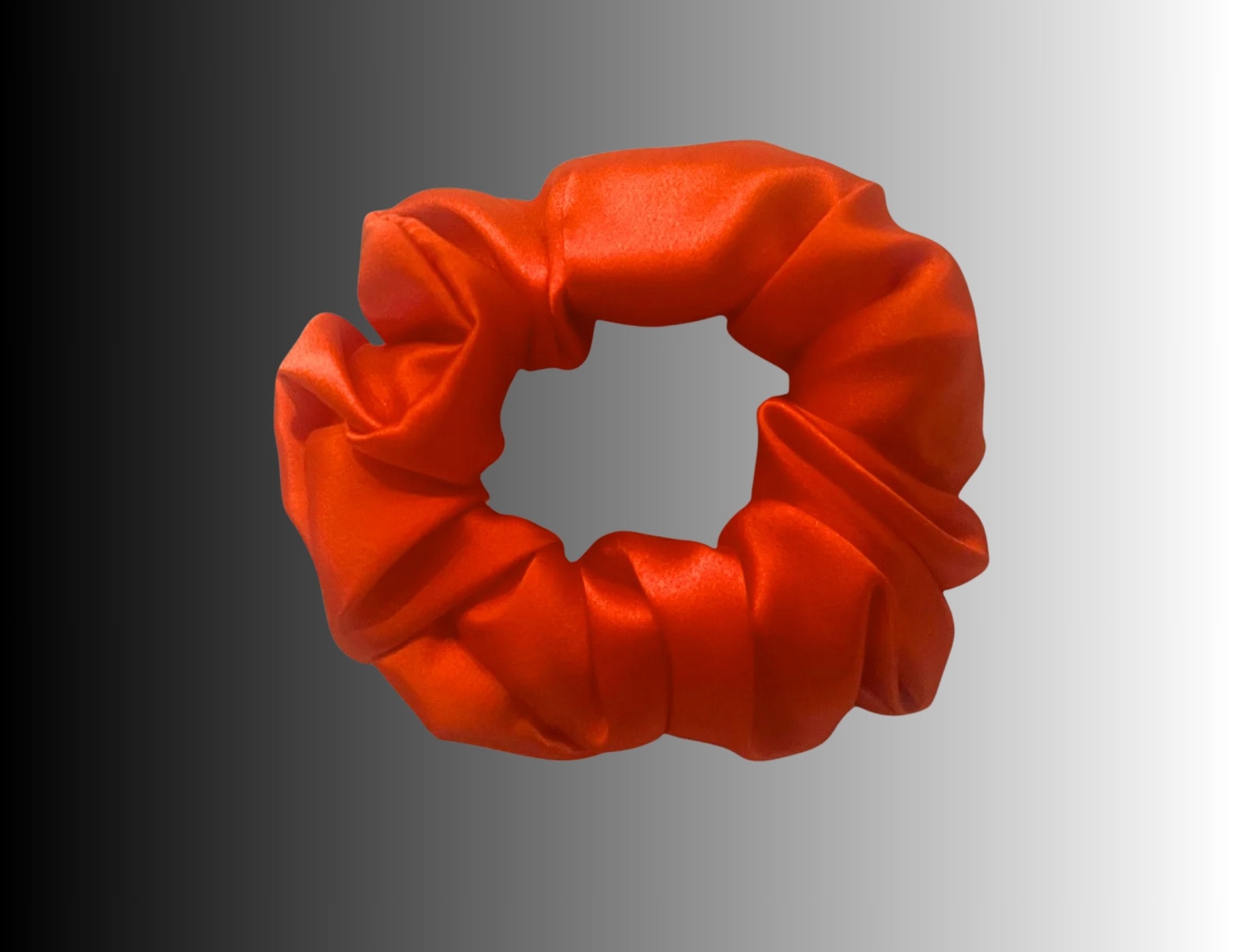 Silk Hair Scrunchie Lava