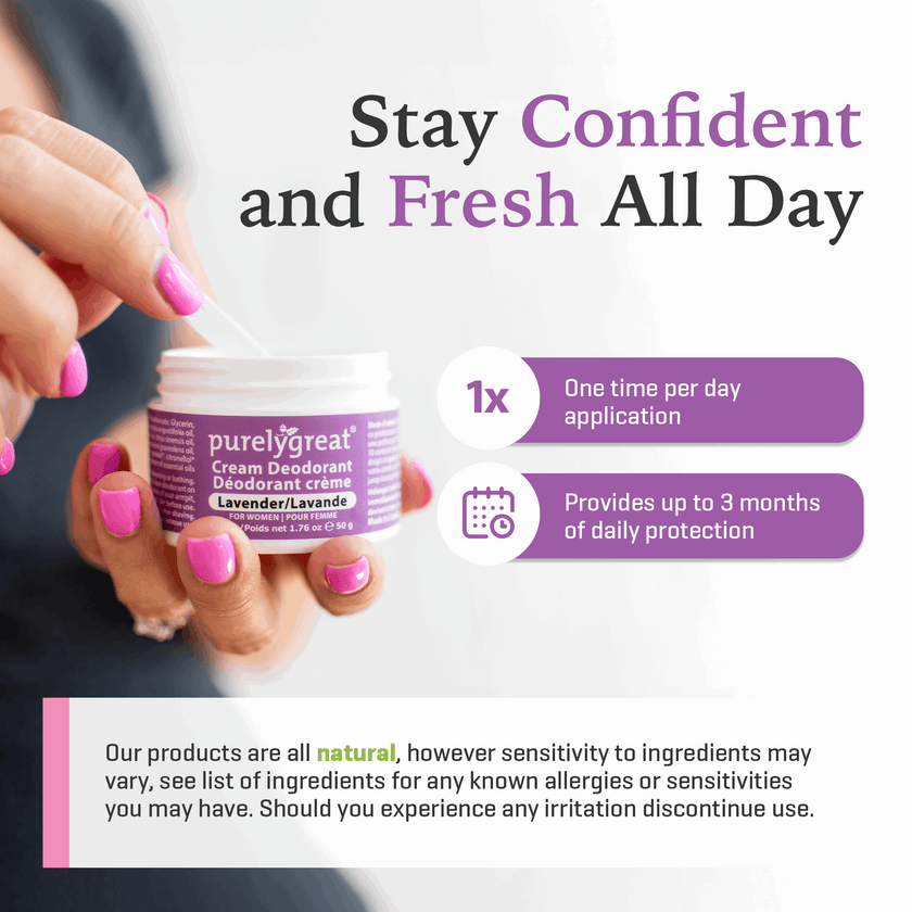 Lavender Cream Deodorant