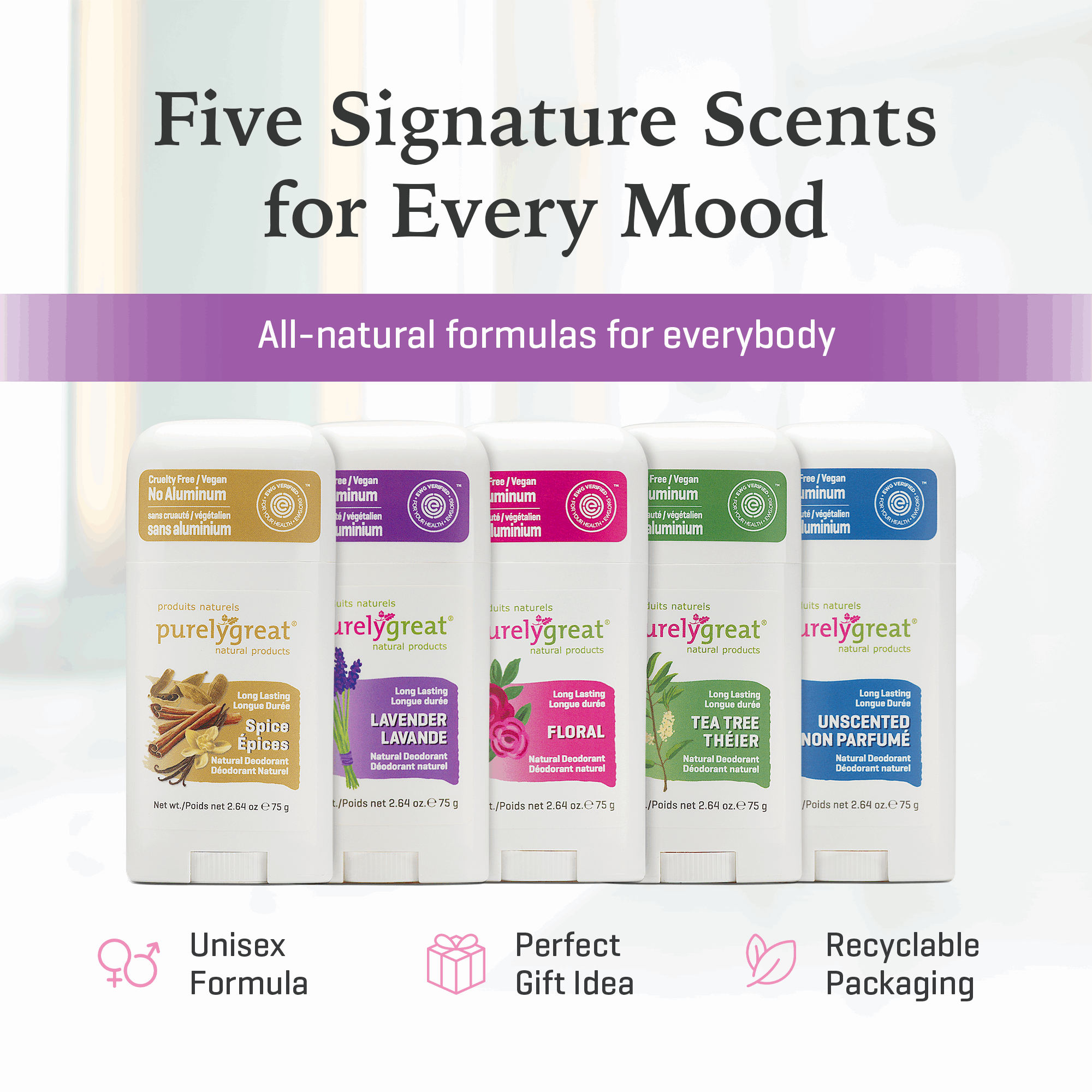 Lavender Stick Deodorant