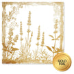Lavender & Roses Gold Foil A 12x12 Paper (6pc Bulk Pack) 32223