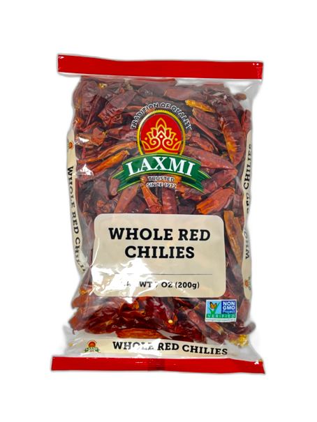 Laxmi Red Chillies Whole 200g