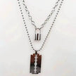 Layered Chains Punk Necklace