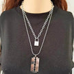 Layered Chains Punk Necklace