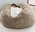 Lazy Sofa Bean Bag Chair Foam Cover