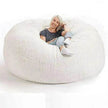 Lazy Sofa Bean Bag Chair Foam Cover