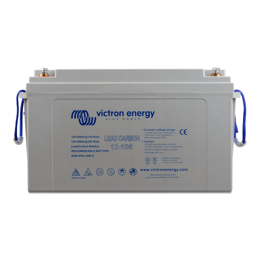 Victron Energy – 12V/106Ah Deep Cycle Lead Carbon Battery | BAT612110081