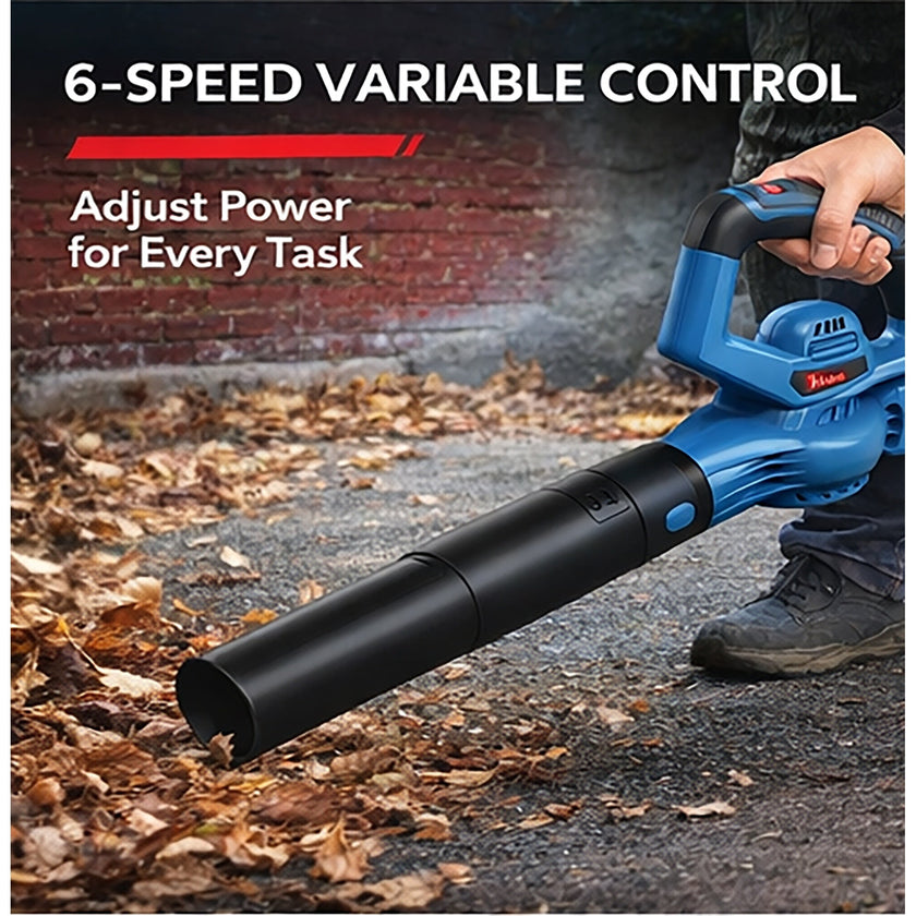 20V Cordless Leaf Blower, 4.0Ah Battery & Charger Included, up to 460 CFM, 190 MPH, 2-in-1 Electric Blower for Yard, Driveway, Patio & Garage
