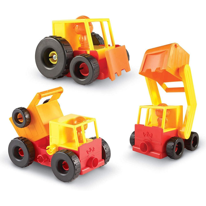 Learning Resources - 1-2-3 Build It! Construction Crew
