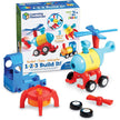 Learning Resources - 1-2-3 Build It! Rocket - Train - Copter