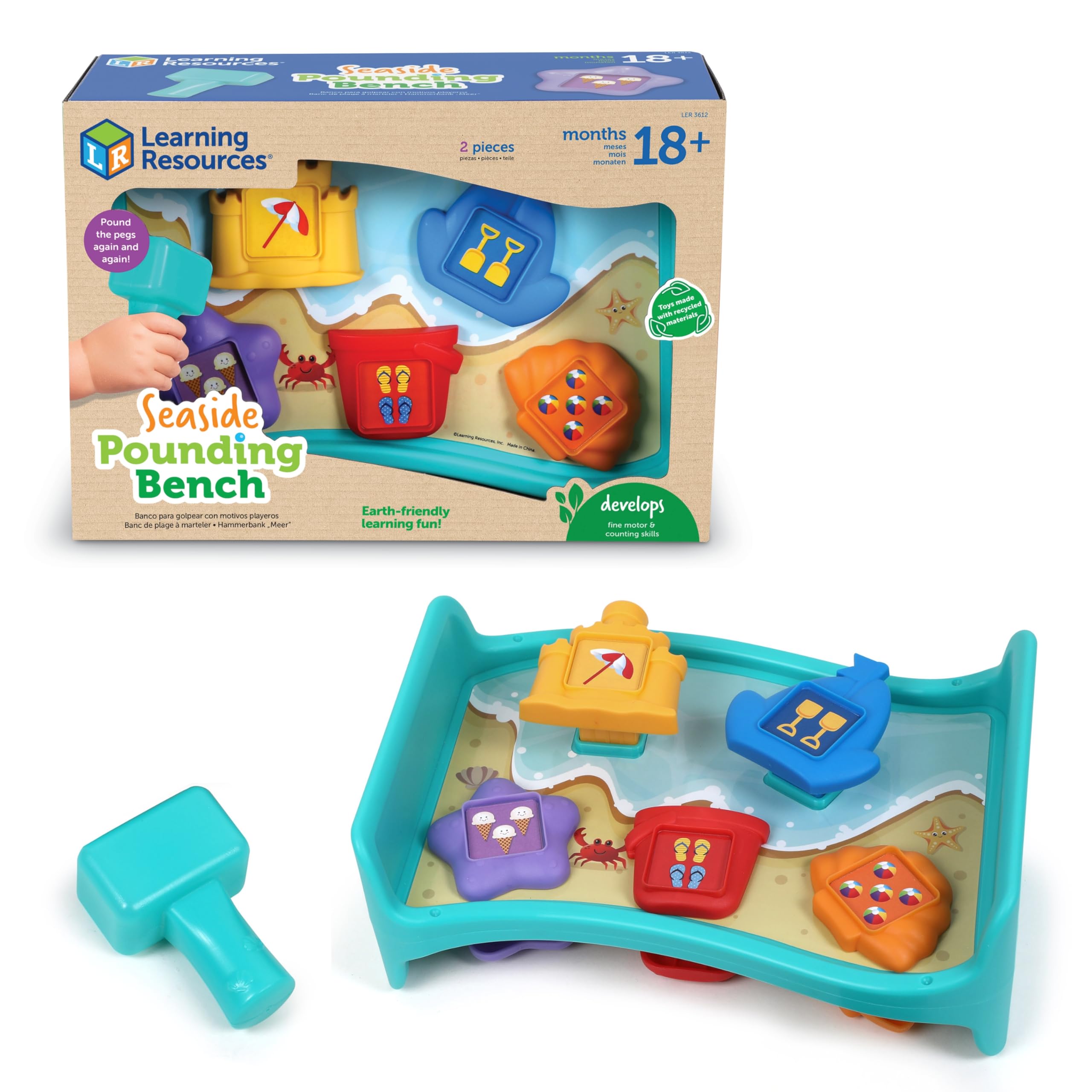 Learning Resources - 2025 Seaside Pounding Bench