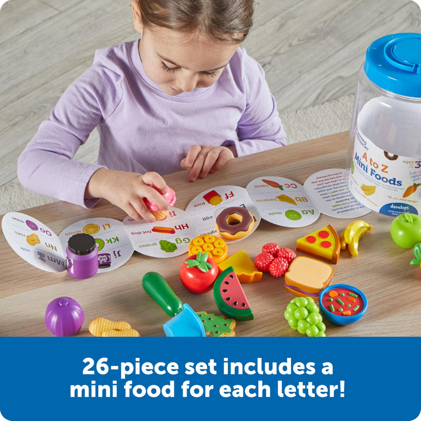 Learning Resources - A-Z Mini Foods