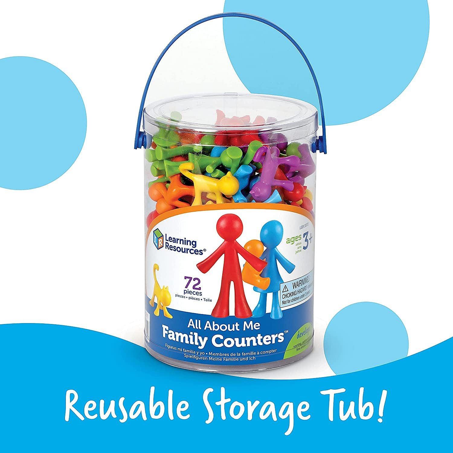 Learning Resources - All About Me Family Counters