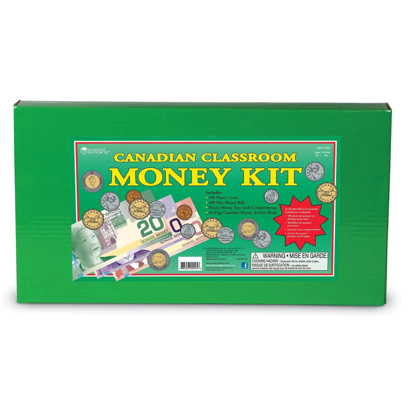 Learning Resources - Canadian Classroom Money Kit