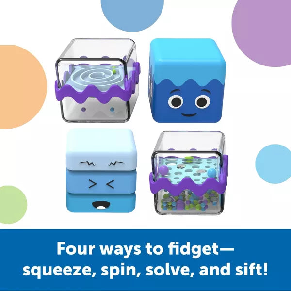 Learning Resources - Cool Down Cubes Sensory Fidget Set