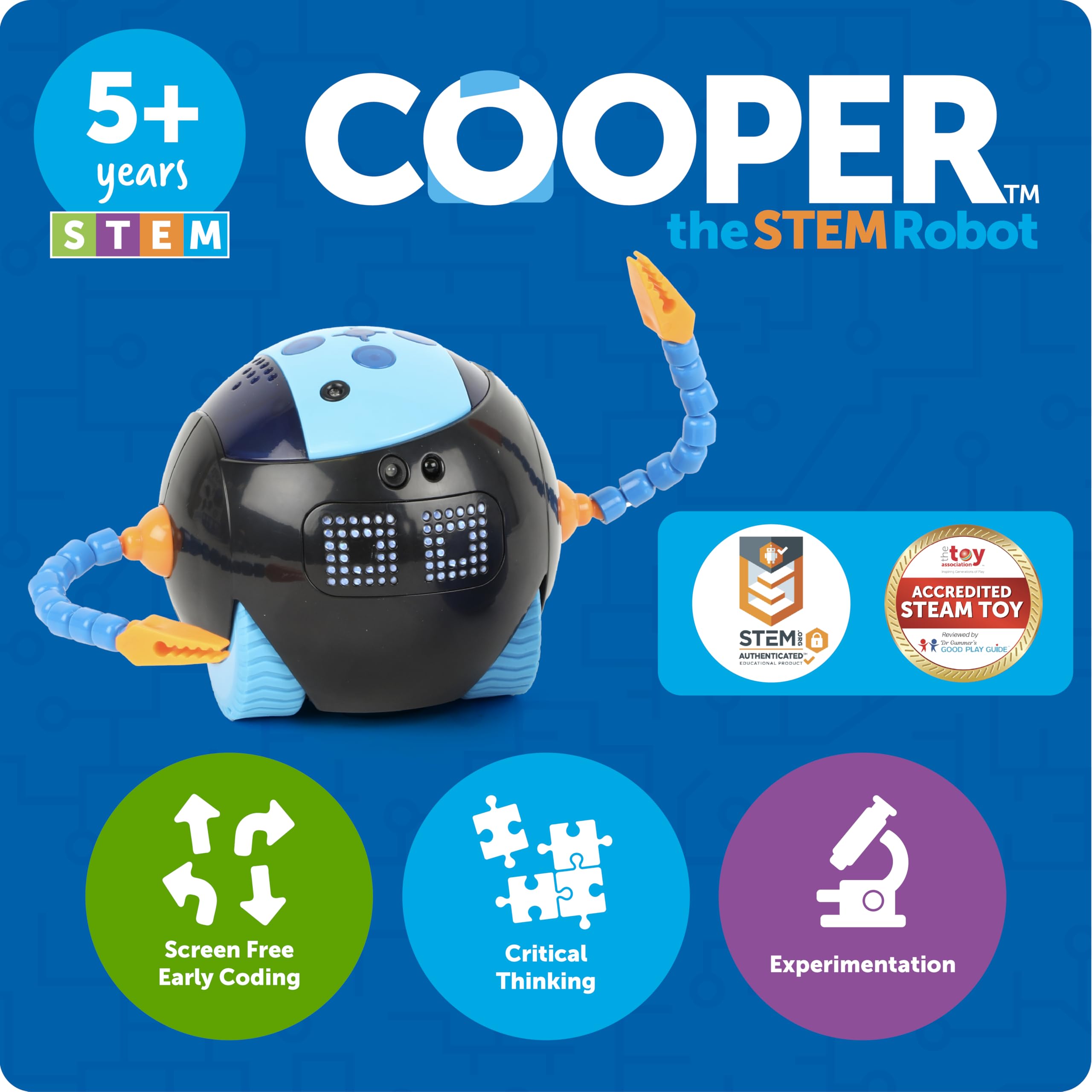 Learning Resources - Cooper The Stem Robot